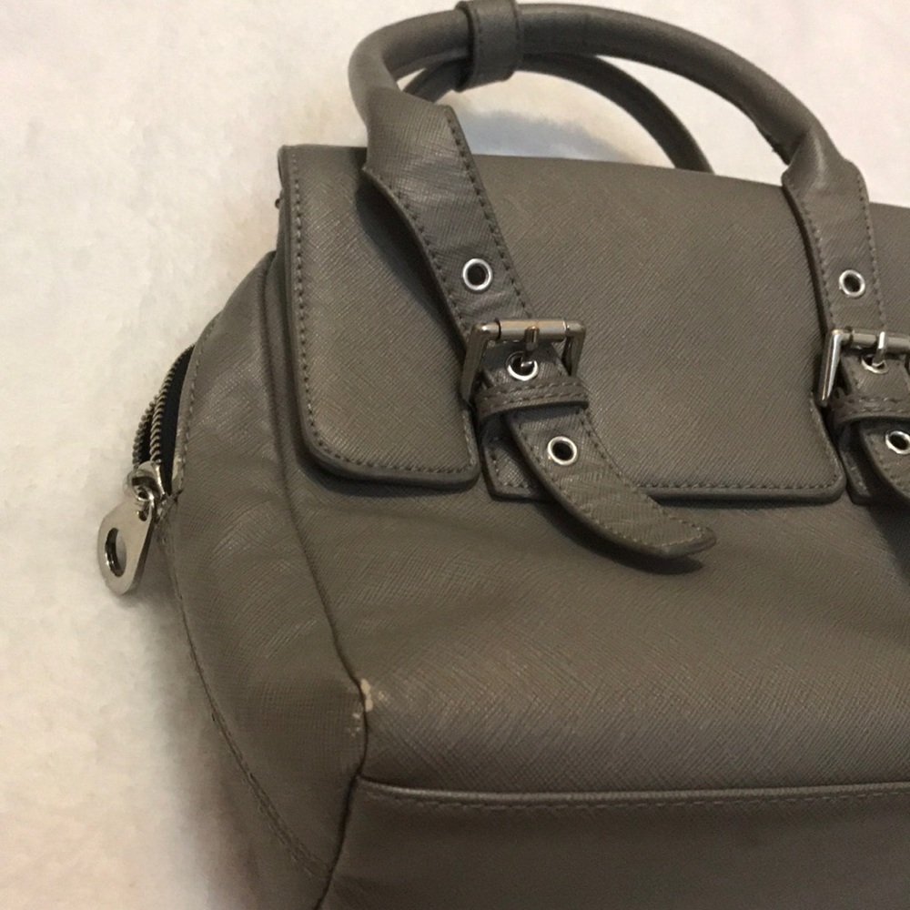 Zara Basic Collection Gray Purse Bag - image 2